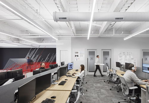 Gensler北卡州羅利市辦公設計 視覺游戲與創新咨詢的完美融合